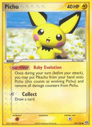 Pichu/106  Emerald - Common