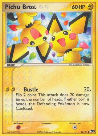 Pichu Bros. 016/017  POP Series 3 - Common