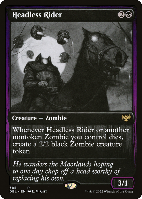Headless Rider (DBL-385) - Innistrad: Double Feature