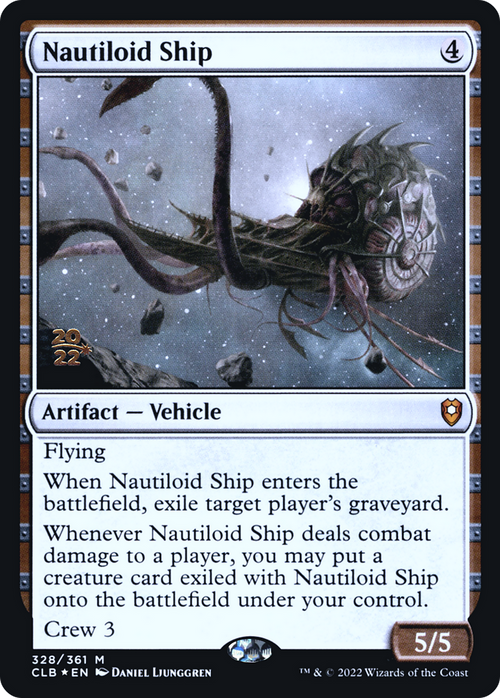 Nautiloid Ship (PRE-328) - Battle for Baldur's Gate Promos Foil