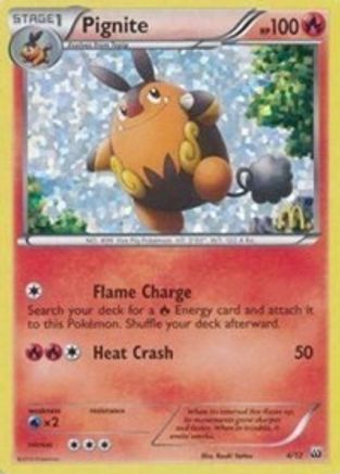 Pignite - 4/12/12  - Holofoil McDonalds Promos 2012 - Promo