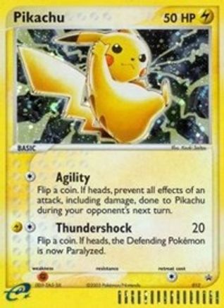 Pikachu (EX Series Collector's Tin) 012  - Holofoil Nintendo Promos - Promo