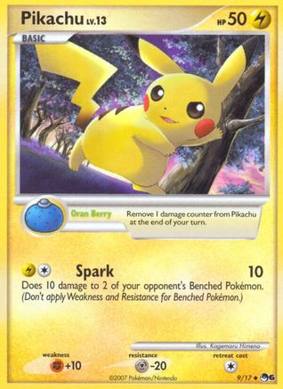 Pikachu/017  POP Series 6 - Common