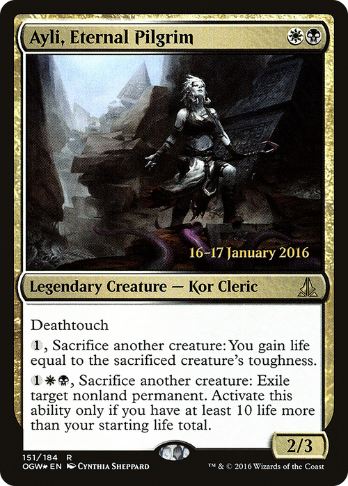 Ayli, Eternal Pilgrim (PRE-151S) - Oath of the Gatewatch Promos Foil