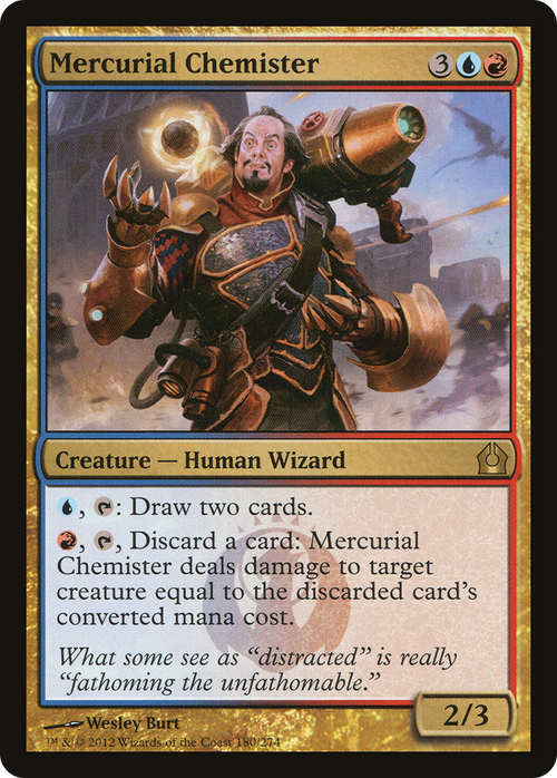 Mercurial Chemister (RTR-180) - Return to Ravnica Foil