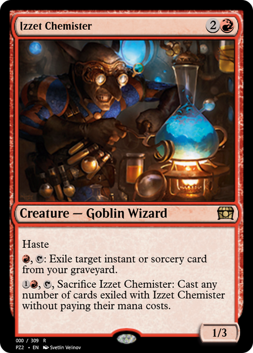 Izzet Chemister (PZ2-65741) - Treasure Chest Foil