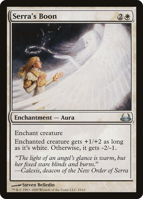 Serra's Boon (DDC-018) - Duel Decks: Divine vs. Demonic