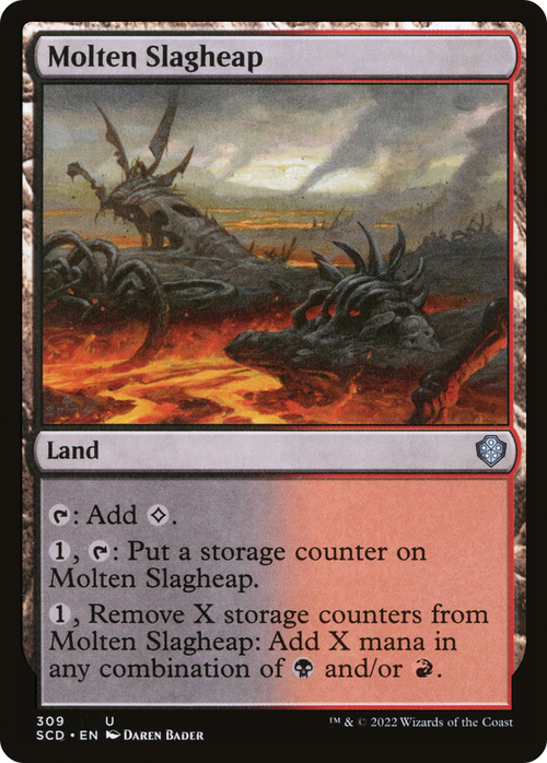 Molten Slagheap (SCD-309) - Starter Commander Decks