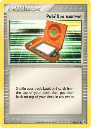 PokeDex (HANDY909)/112  - Reverse Holofoil FireRed & LeafGreen - Uncommon