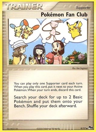 Pokemon Fan Club/017  POP Series 4 - Uncommon