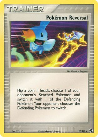 Pokemon Reversal/112  - Reverse Holofoil FireRed & LeafGreen - Uncommon