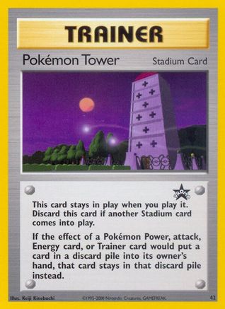 Pokemon Tower 042  WoTC Promo - Promo