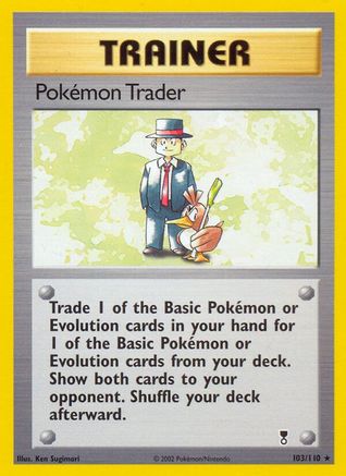 Pokemon Trader 103  Legendary Collection - Rare