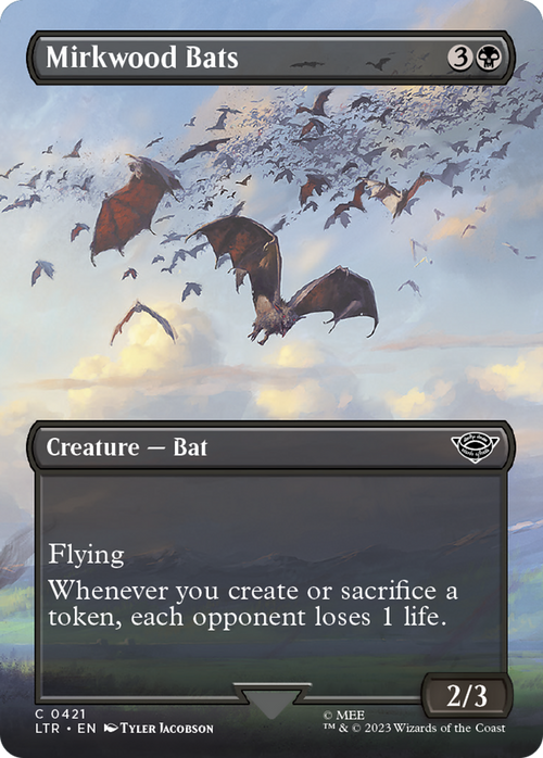 Mirkwood Bats (Borderless) (LTR-421) - The Lord of the Rings: Tales of Middle-earth