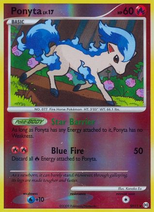 Ponyta (Shiny)/99  - Reverse Holofoil Arceus - Shiny Holo Rare