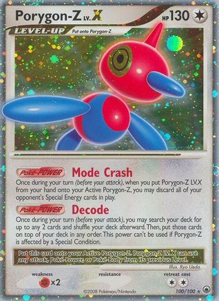 Porygon-Z LV.X/100  - Holofoil Majestic Dawn - Ultra Rare