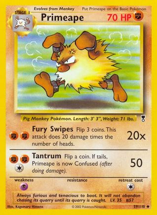 Primeape  Legendary Collection - Uncommon