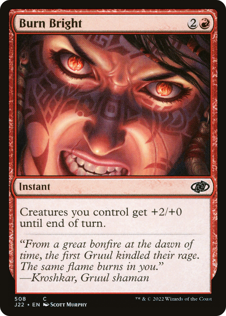 Burn Bright (J22-508) - Jumpstart 2022