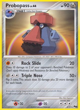 Probopass/017  - Holofoil POP Series 8 - Rare