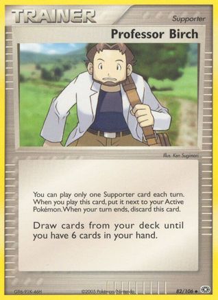 Professor Birch/106  Emerald - Uncommon