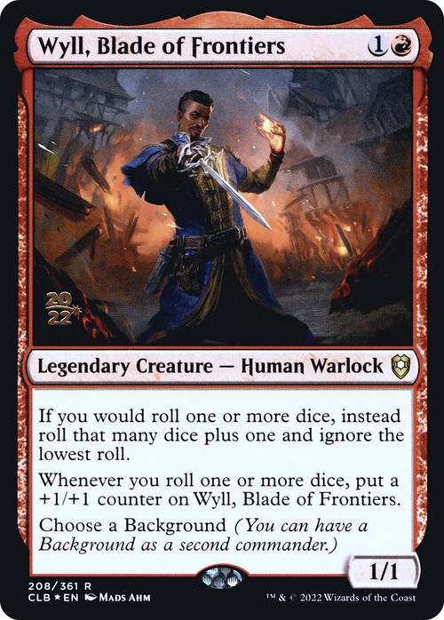 Wyll, Blade of Frontiers (PRE-208) - Battle for Baldur's Gate Promos Foil