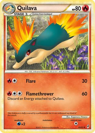 Quilava 049  Call of Legends - Uncommon