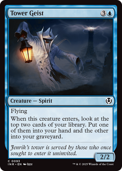Tower Geist (INR-093) - Innistrad Remastered Foil