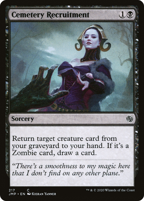 Cemetery Recruitment (JMP-217) - Jumpstart