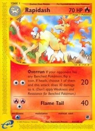 Rapidash (62)/165  Expedition - Rare