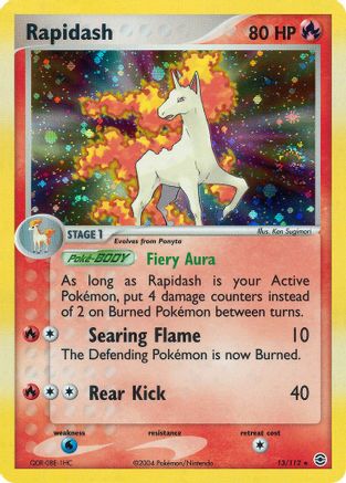 Rapidash/112  - Reverse Holofoil FireRed & LeafGreen - Holo Rare