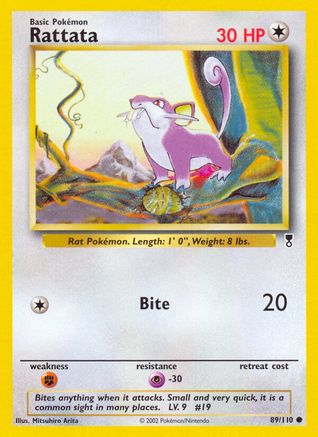 Rattata  - Reverse Holofoil Legendary Collection - Common