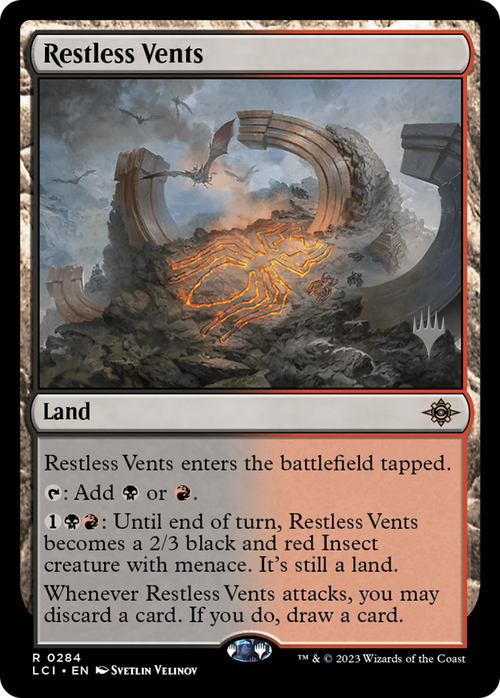 Restless Vents (PPLCI-284) - The Lost Caverns of Ixalan Promos