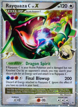 Rayquaza C Lv.X/147  - Holofoil Supreme Victors - Ultra Rare