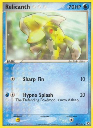 Relicanth/106  Emerald - Rare
