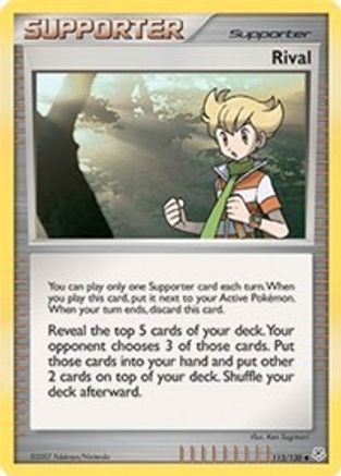 Rival/130  Diamond and Pearl - Uncommon