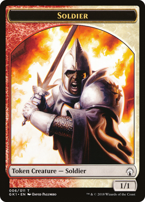 Soldier (002) // Goblin Token (GR1-002) - GRN Guild Kit Tokens