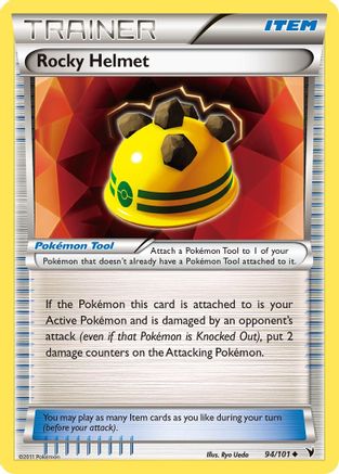 Rocky Helmet  - Reverse Holofoil Noble Victories - Uncommon