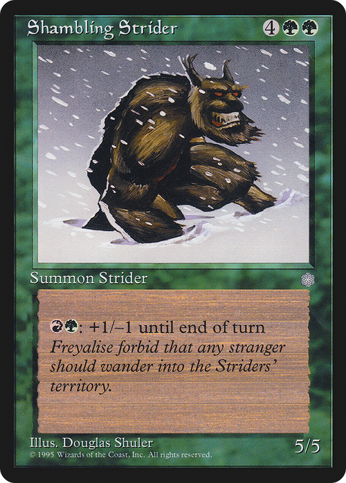 Shambling Strider (ICE-) - Ice Age
