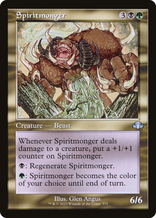 Spiritmonger (Retro Frame) (DMR-370) - Dominaria Remastered