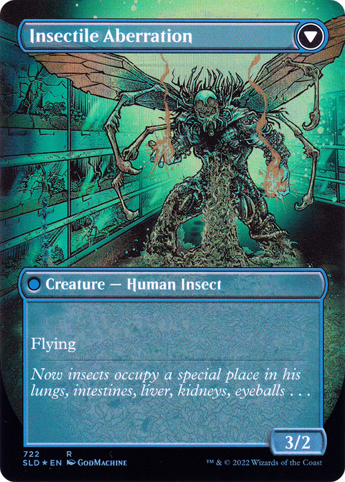 Delver of Secrets (SLD-722) - Secret Lair Drop (Borderless) Foil