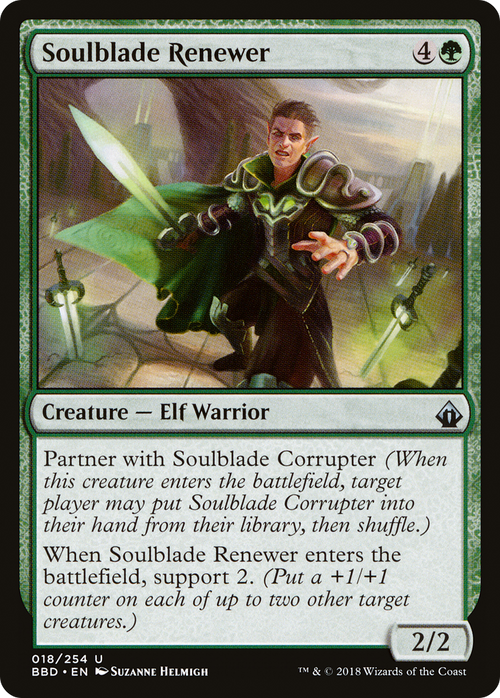 Soulblade Renewer (BBD-018) - Battlebond Foil