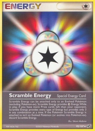 Scramble Energy/107  Deoxys - Uncommon