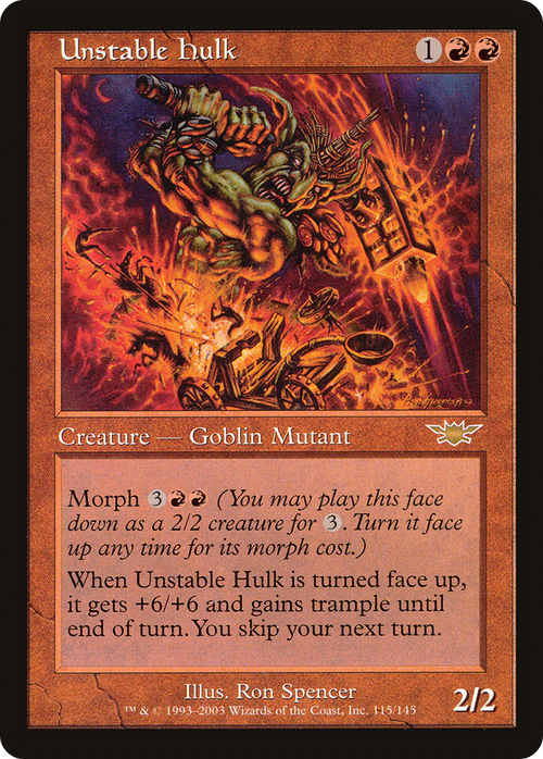 Unstable Hulk (LGN-115) - Legions