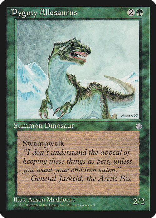Pygmy Allosaurus (ICE-) - Ice Age