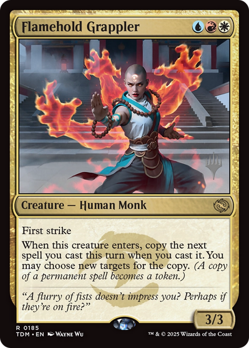 Flamehold Grappler (PPTDM-185P) - Promo Pack: Tarkir: Dragonstorm