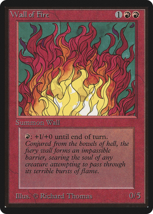 Wall of Fire (LEB-) - Limited Edition Beta
