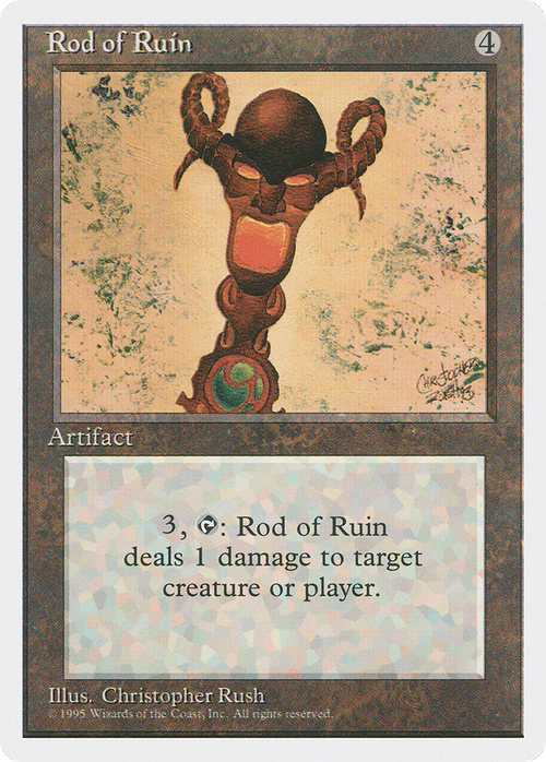 Rod of Ruin (4ED-) - Fourth Edition