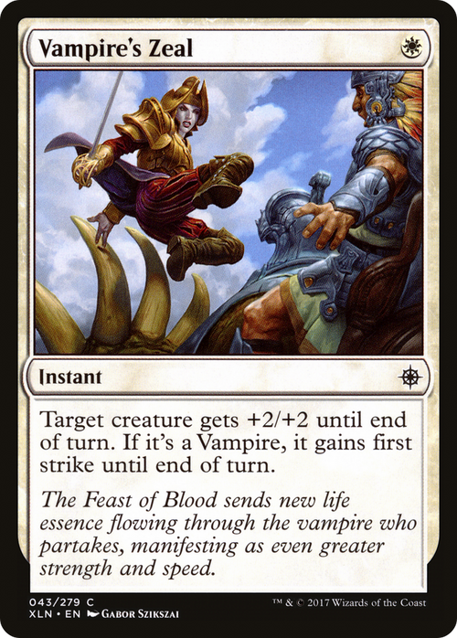 Vampire's Zeal (XLN-043) - Ixalan