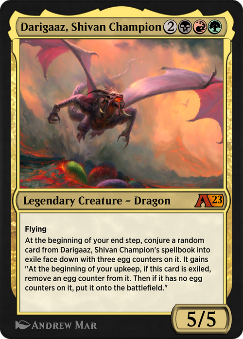 Darigaaz, Shivan Champion (YDMU-022) - Alchemy: Dominaria