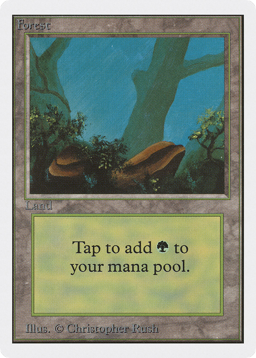 Forest (A) (2ED-) - Unlimited Edition